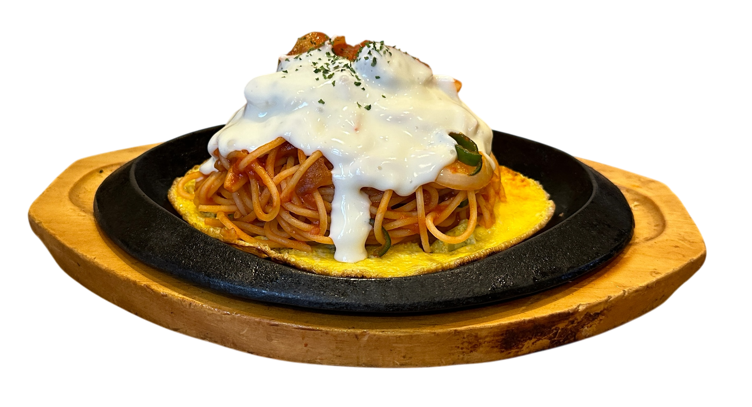 鉄板チーズナポリタン