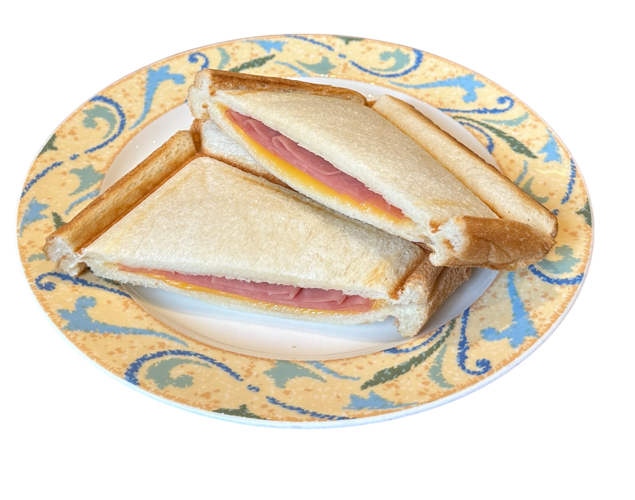 ハムチーズホットサンド