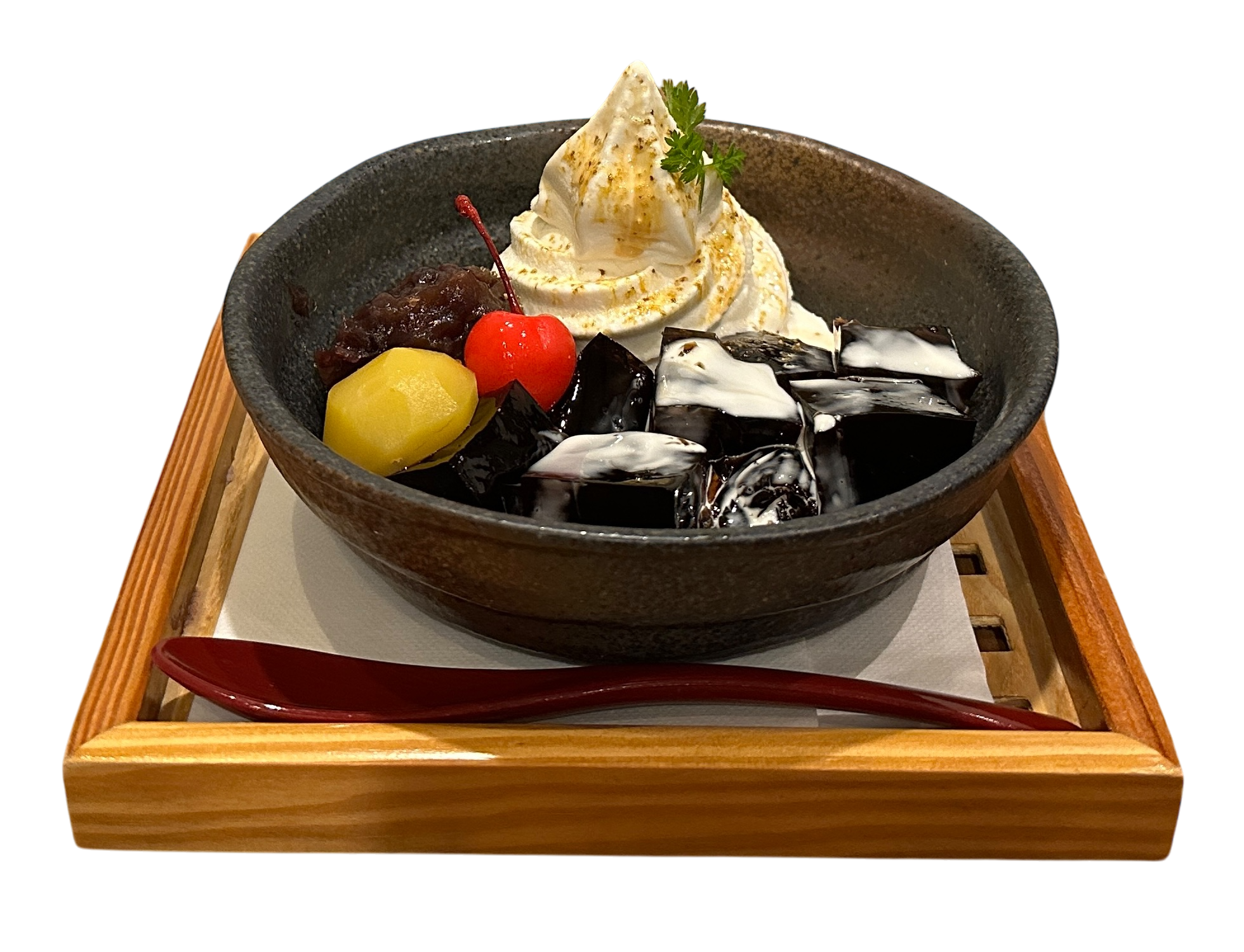 珈琲屋の珈琲あんみつ