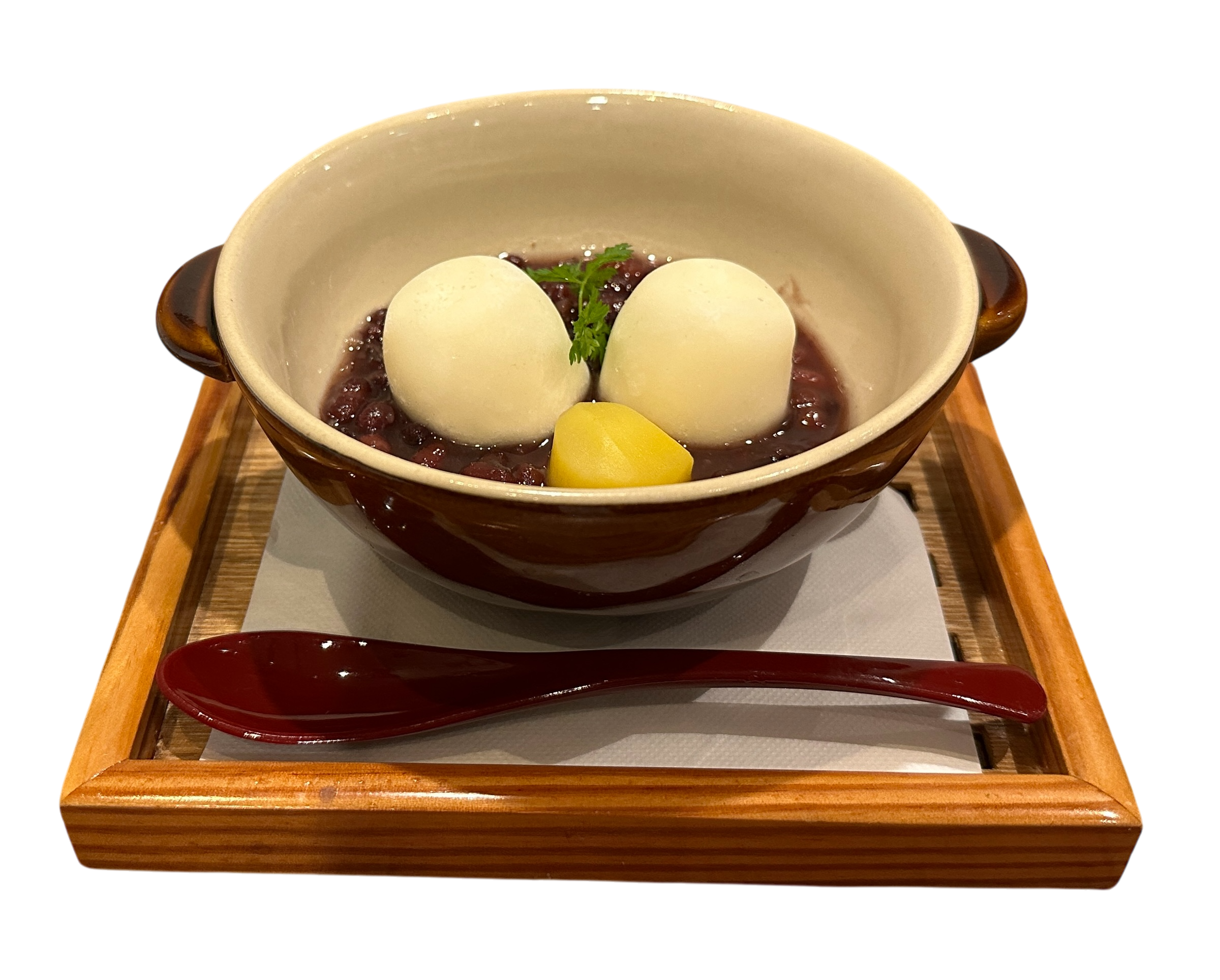 雪見栗ぜんざい（温/冷）