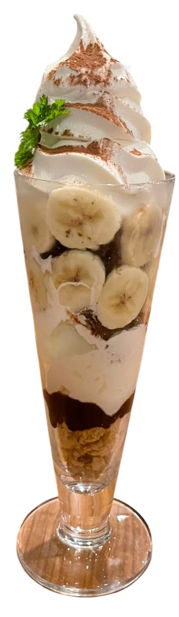 チョコバナナパフェ