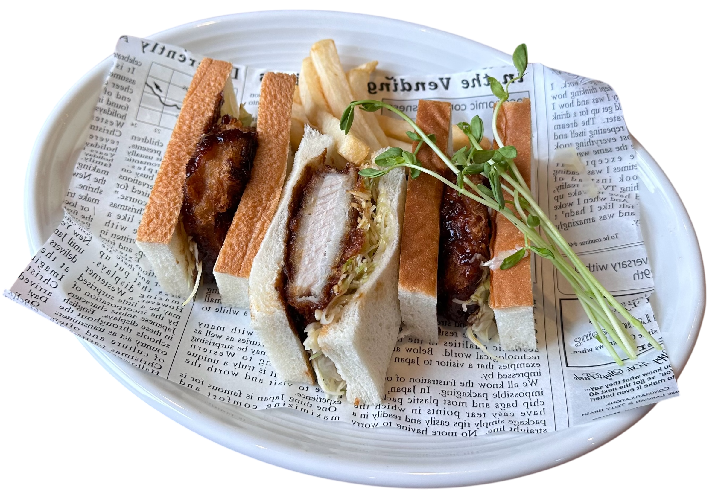 味噌カツサンド