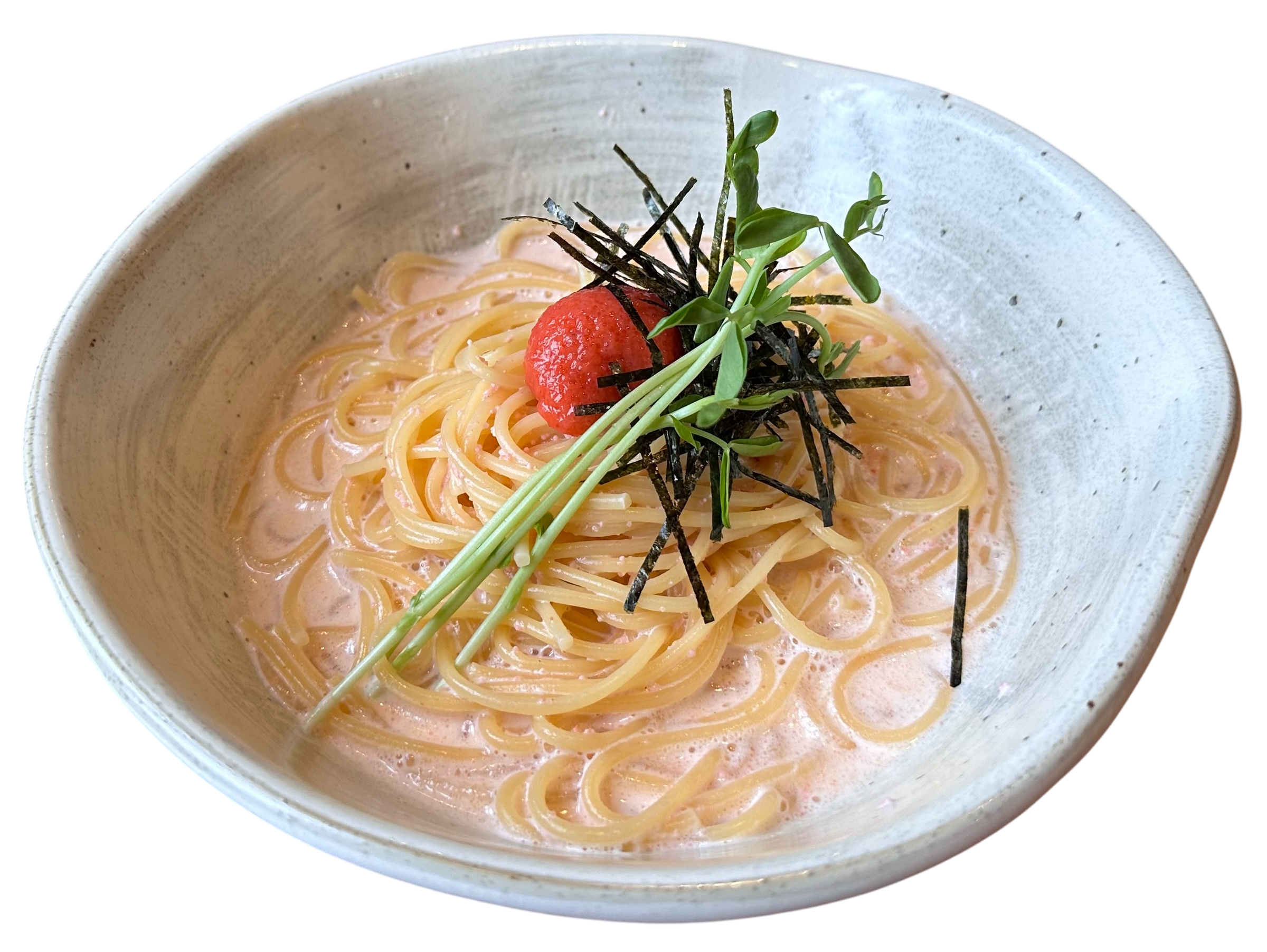 明太クリームスパゲティ