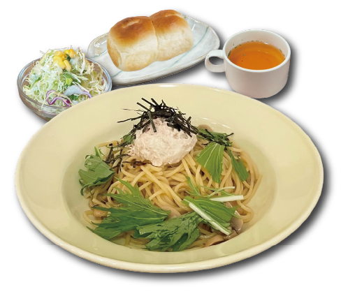 和風ツナスパセット