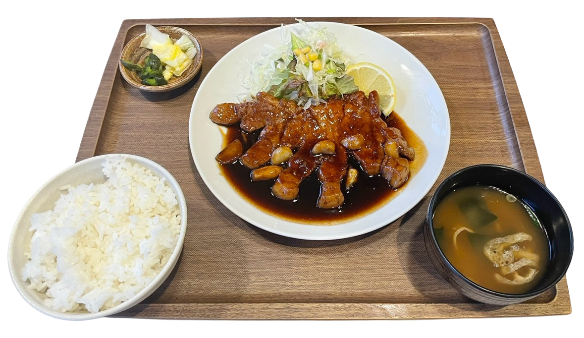 トンテキ定食(150g)