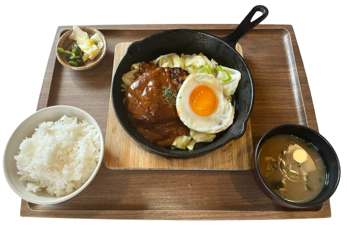 デミグラスハンバーグ定食