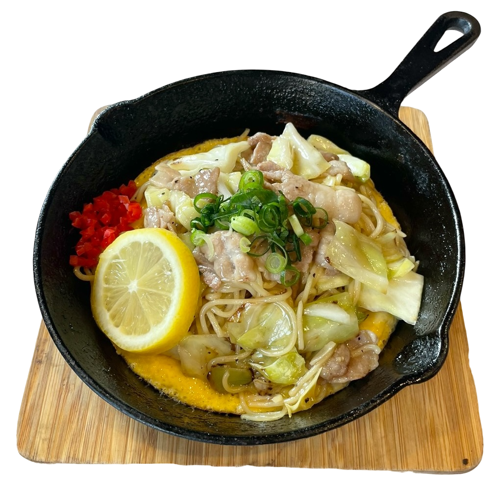 鉄板塩焼きそば