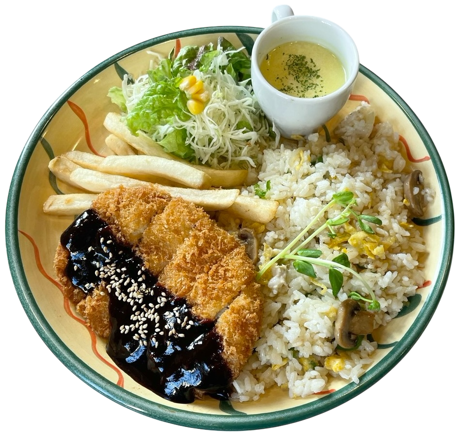 とんかつピラフ