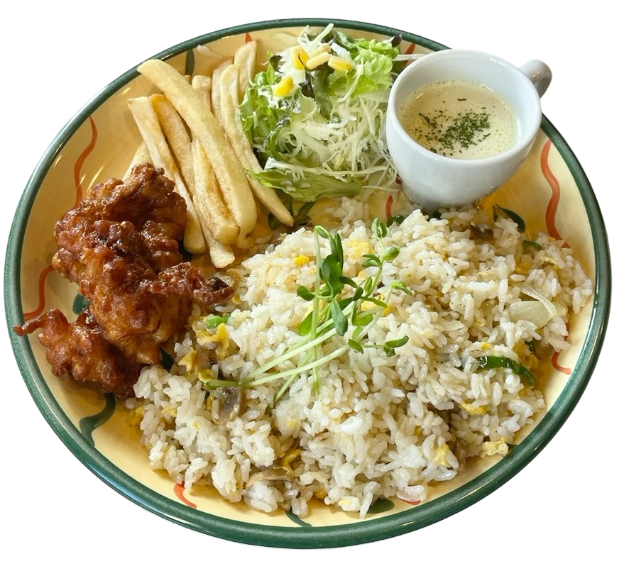 唐揚げピラフ