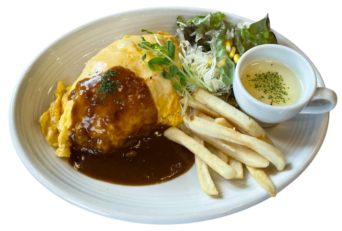 カレーオムライス