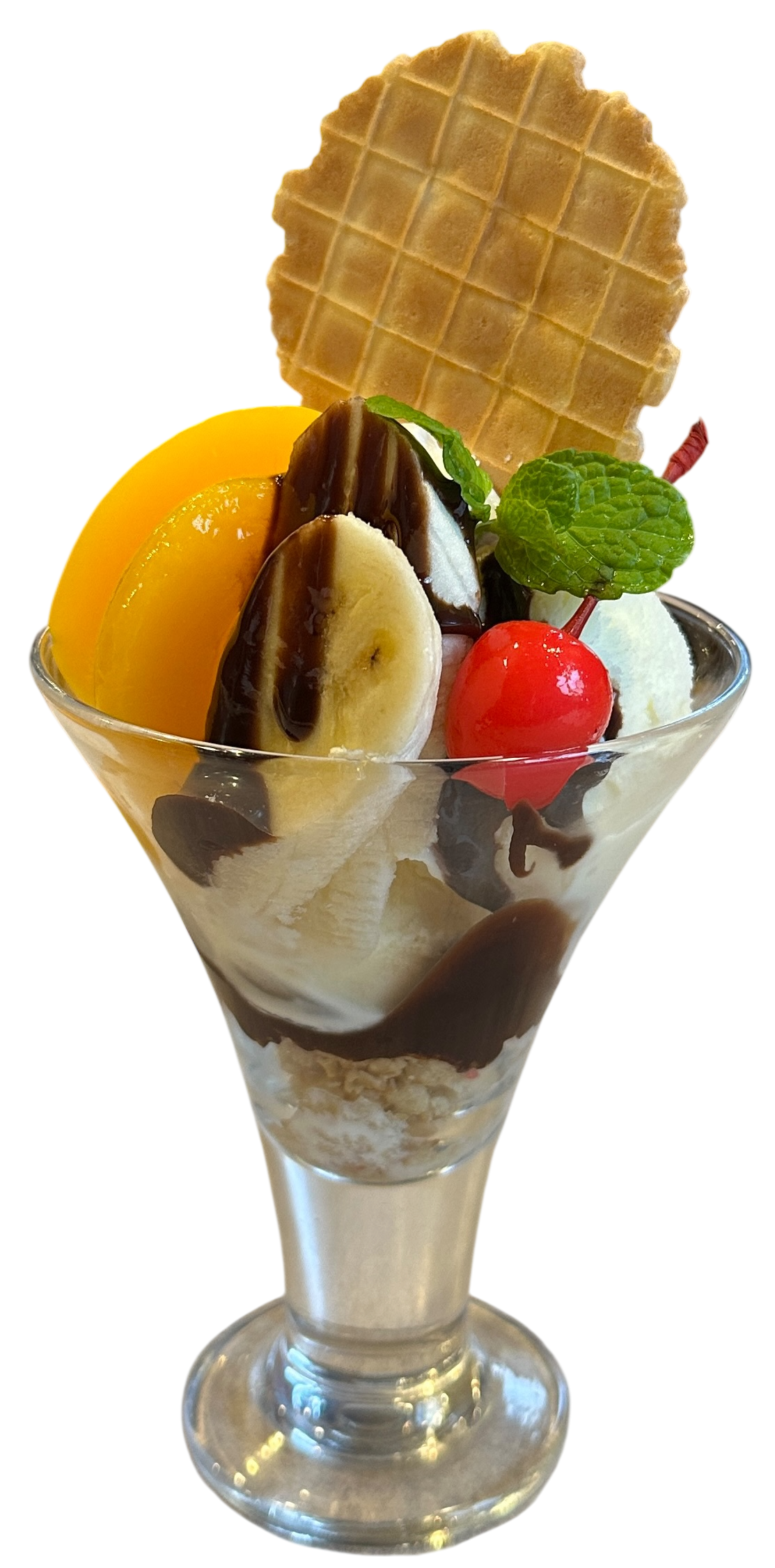 チョコバナナパフェ