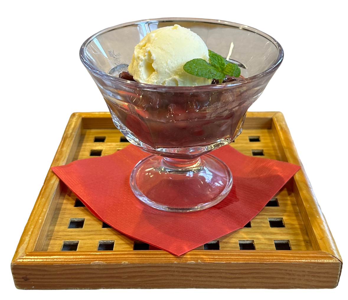 クリームぜんざい