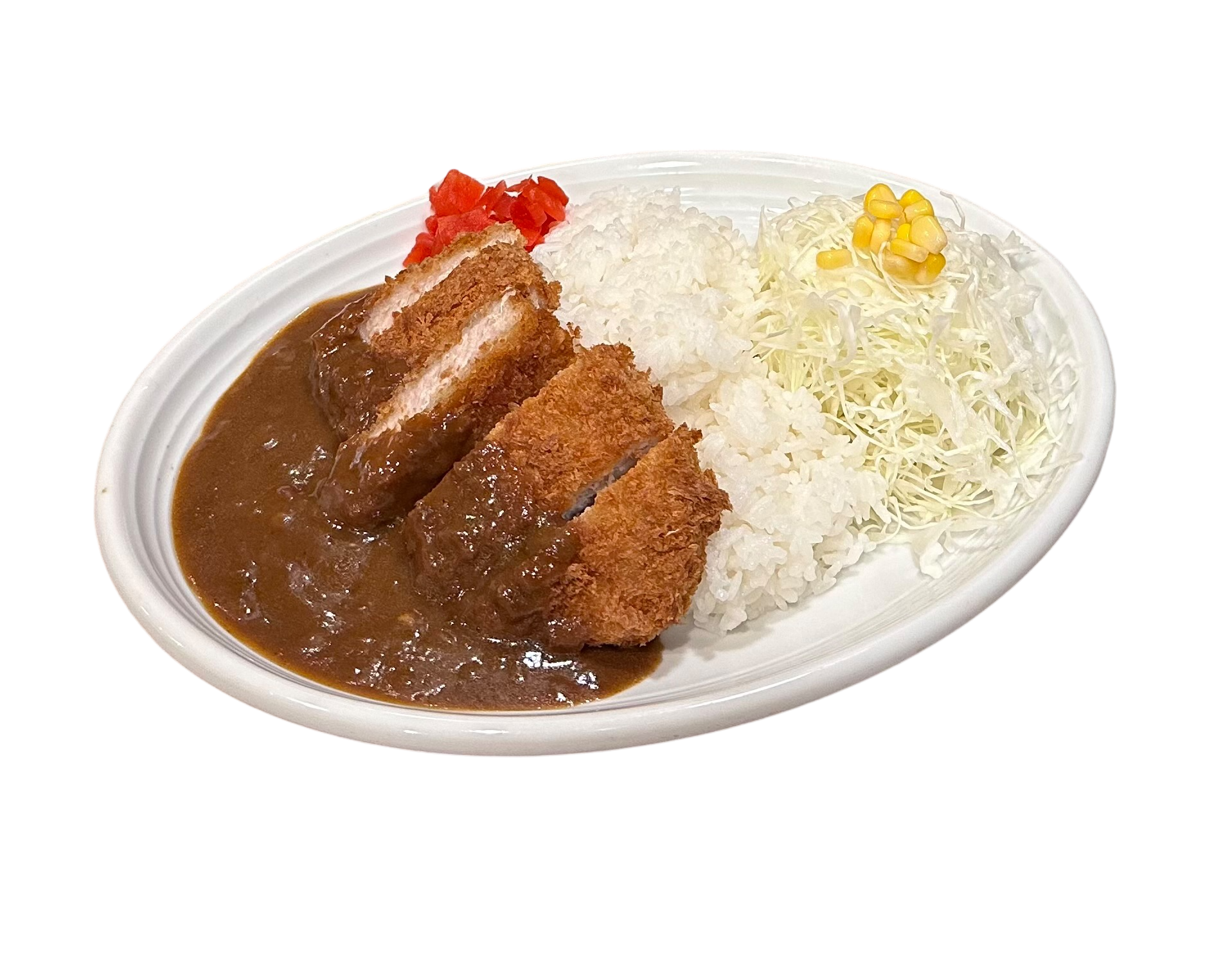 厚切りロースのカツカレー(120g)