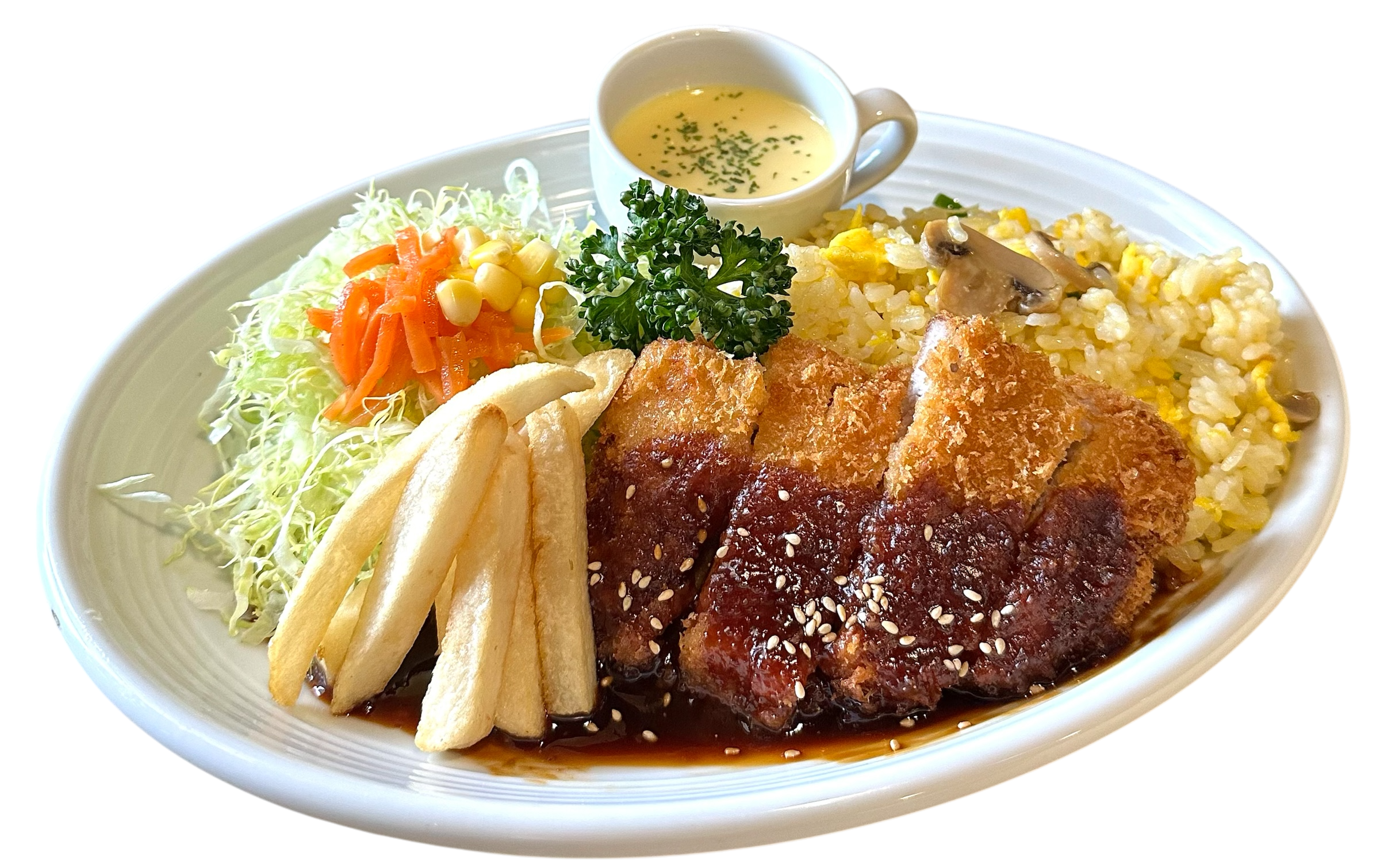 とんかつピラフ