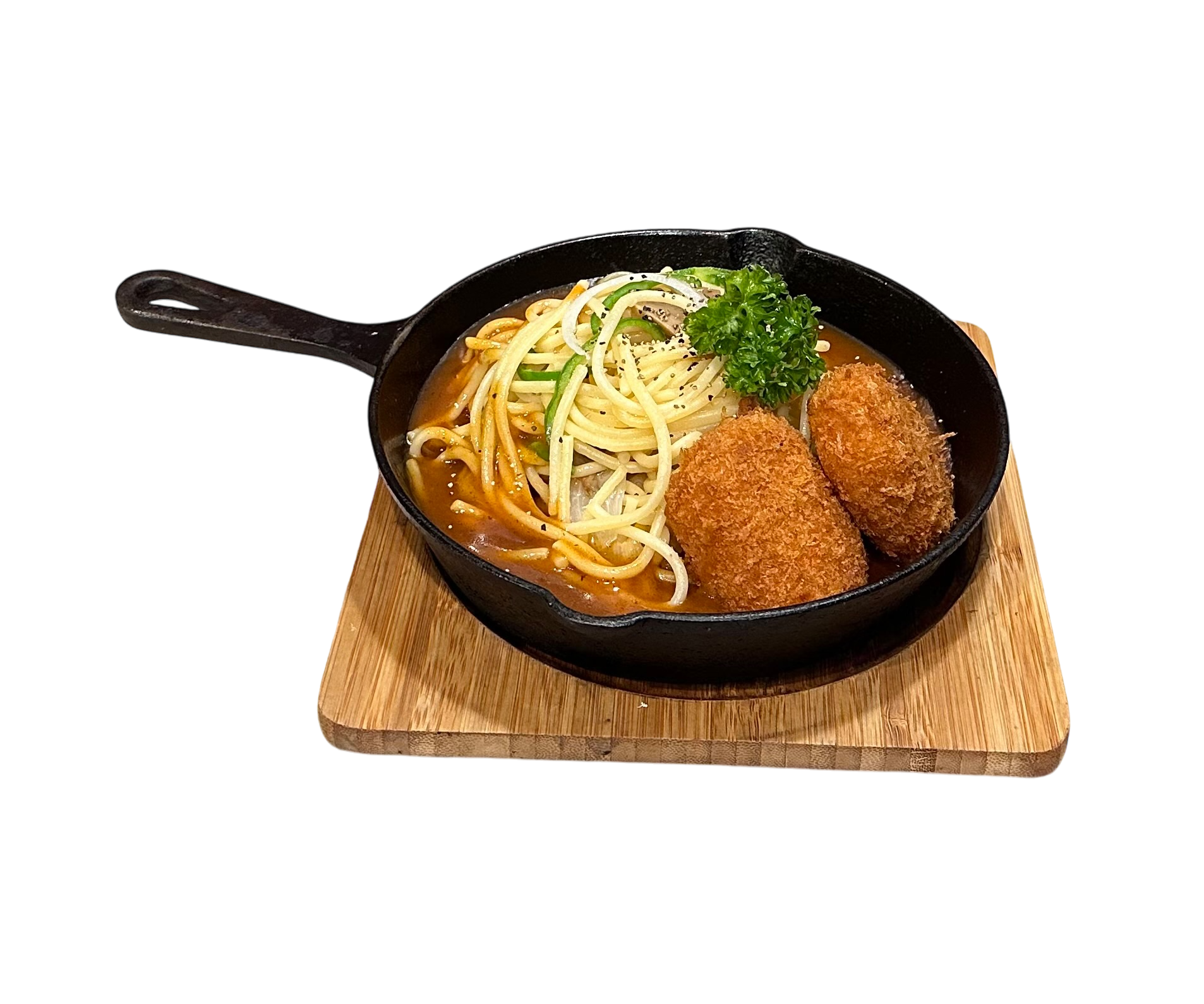 あんかけスパ&カニコロ